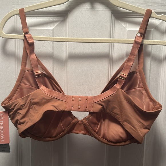 NWT Third Love classic contour plunge bra size 34E - Picture 2 of 4